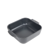 Plat à Four Carré en Céramique Appolia 21 cm Ardoise Peugeot