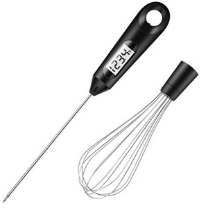 Thermomètre Digital 2 en 1 avec Fouet Amovible Alla France Thermomètre Digital 2 en 1 avec Fouet Amovible Alla France