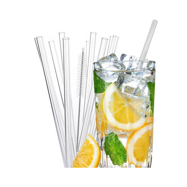 Pailles en Verre Réutilisables (x10) Alla France