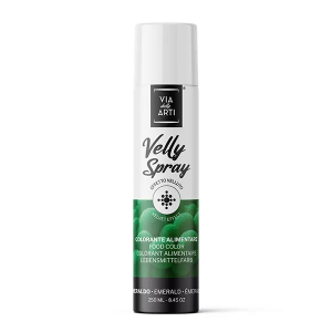 Spray Velours Vert Emeraude 250 ml Colorant Alimentaire Velly Spray Pro Spray Velours Vert Emeraude 250 ml Colorant Alimentaire Velly Spray Pro