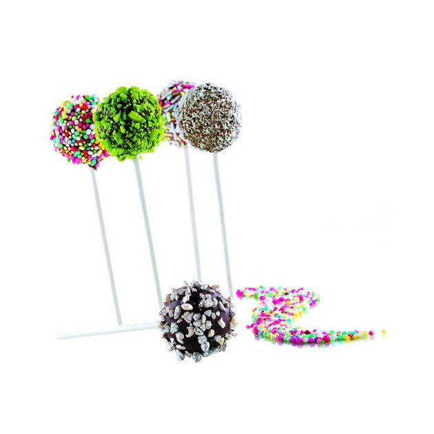 Realisation de Pop Cake avec le Moule 3D silicone 12 Pop cake Silikomart Realisation de Pop Cake avec le Moule 3D silicone 12 Pop cake Silikomart