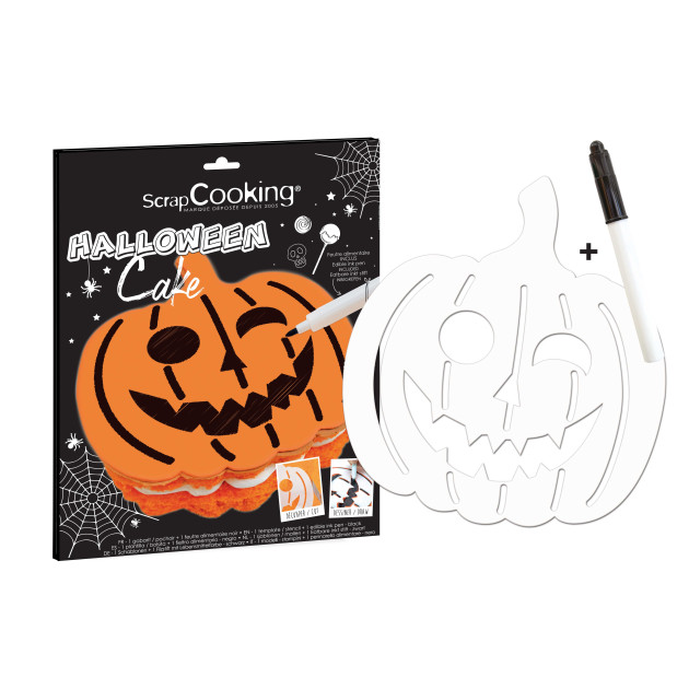 DEFAUT Pochoir Gâteau Halloween Scrapcooking