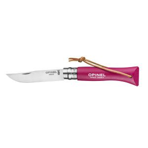 Couteau N°6 Baroudeur Framboise Colorama Opinel Couteau N°6 Baroudeur Framboise Colorama Opinel