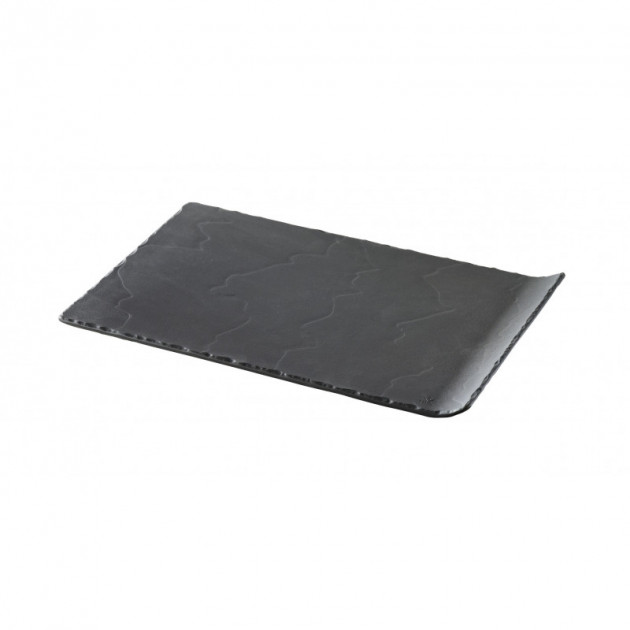 Assiette Rectangulaire Ardoise 33.2 x 20 cm Basalt Revol