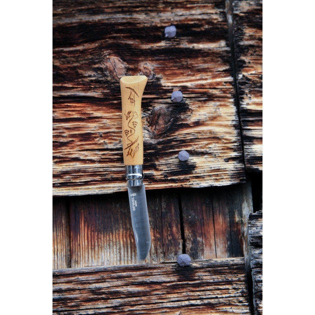 Couteau Gravé - Gravure Sport Opinel Couteau Gravé - Gravure Sport Opinel