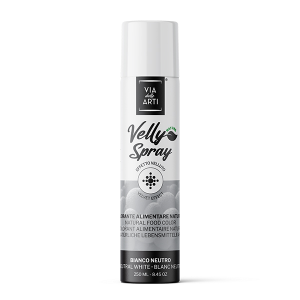 Spray Velours Blanc (Neutre) 250 ml Colorant Alimentaire Velly Spray Pro Spray Velours Blanc (Neutre) 250 ml Colorant Alimentaire Velly Spray Pro