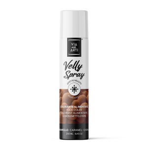 Spray Velours Caramel 250 ml Colorant Alimentaire Velly Spray Pro Spray Velours Caramel 250 ml Colorant Alimentaire Velly Spray Pro