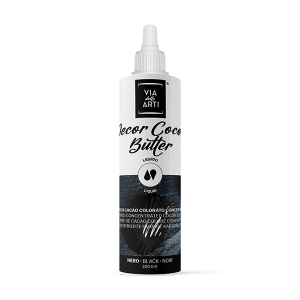 Beurre de Cacao Coloré Noir 200 g Via delle Arti Beurre de Cacao Coloré Noir 200 g Via delle Arti