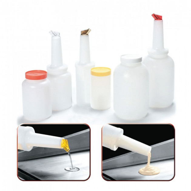 Gamme de bouteilles a becs verseurs et bocal dosage Piazza (articles vendus separement) Gamme de bouteilles a becs verseurs et bocal dosage Piazza (articles vendus separement)