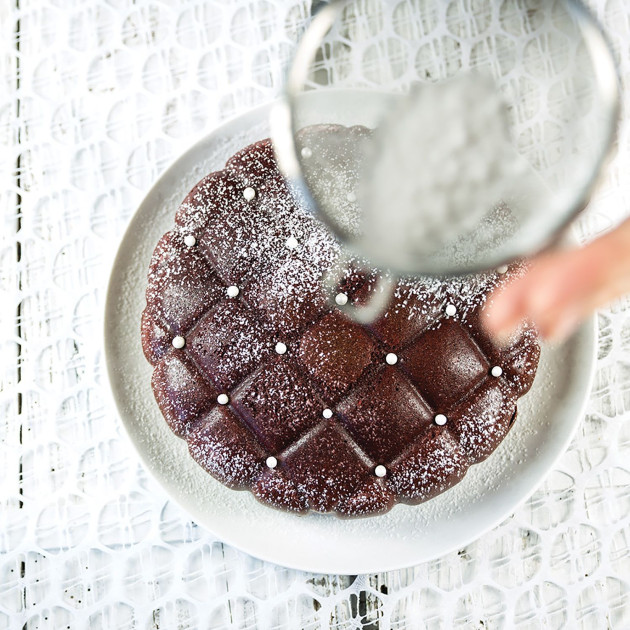 Realisation Moule Eleganza Ø24 cm 3D Design Silikomart Realisation Moule Eleganza Ø24 cm 3D Design Silikomart