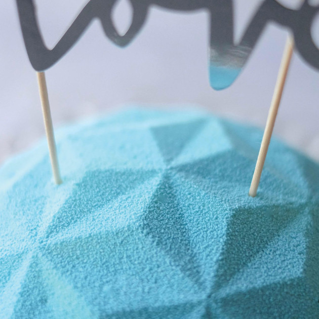 Moule Rond Forme geometrique 20.5 cm Silikomart 3D Design Moule Rond Forme geometrique 20.5 cm Silikomart 3D Design