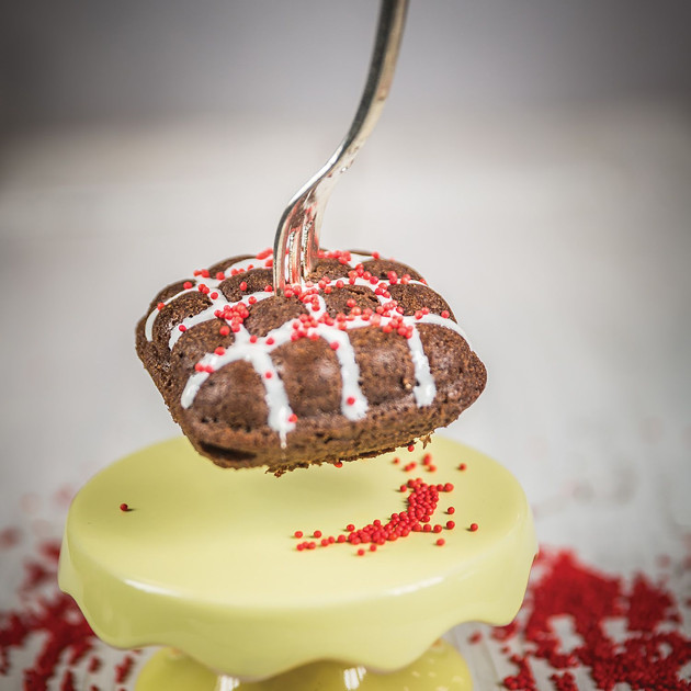 Mini Gateau Eleganza 7x7 cm Silikomart 3D Design