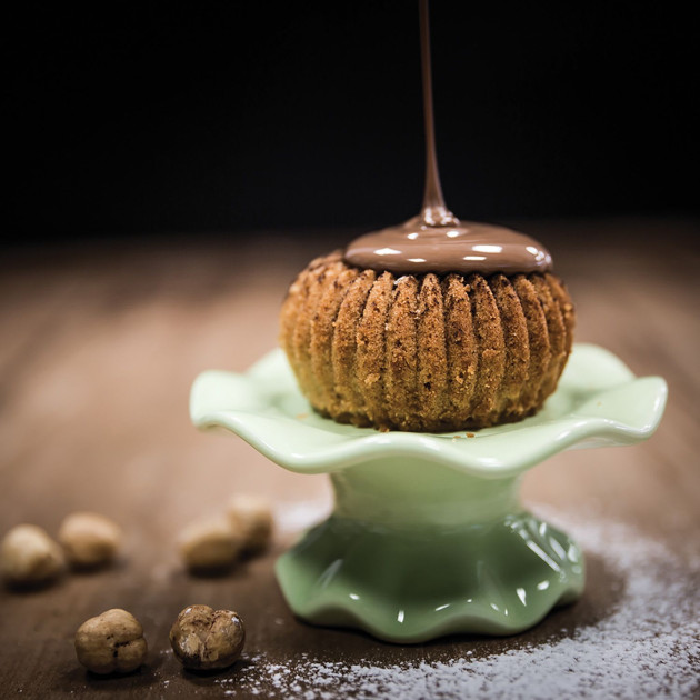 Moule Silicone 6 donuts dentelé Silikomart 3D Design