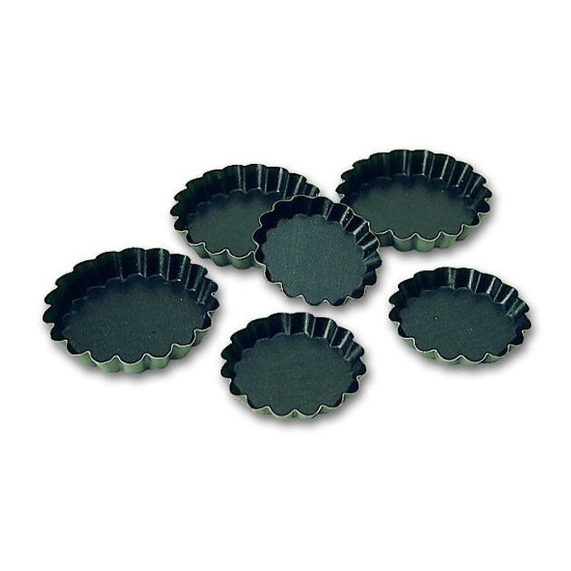 Moule Tartelette Cannelee Exopan Ã˜6cm H.1cm (x25)