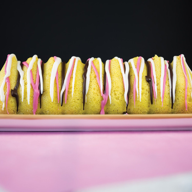 Dessert fait avec le Moule Silicone Meringa 9x25 cm Silikomart 3D Design Dessert fait avec le Moule Silicone Meringa 9x25 cm Silikomart 3D Design