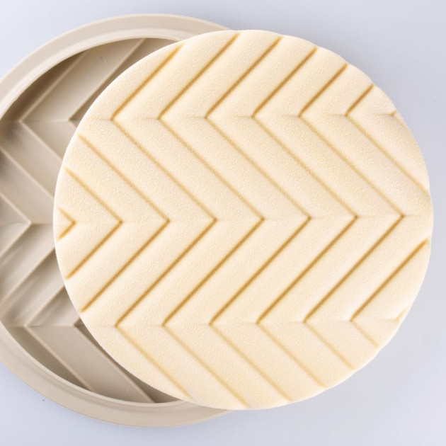 Zoom tarte relief 3D 