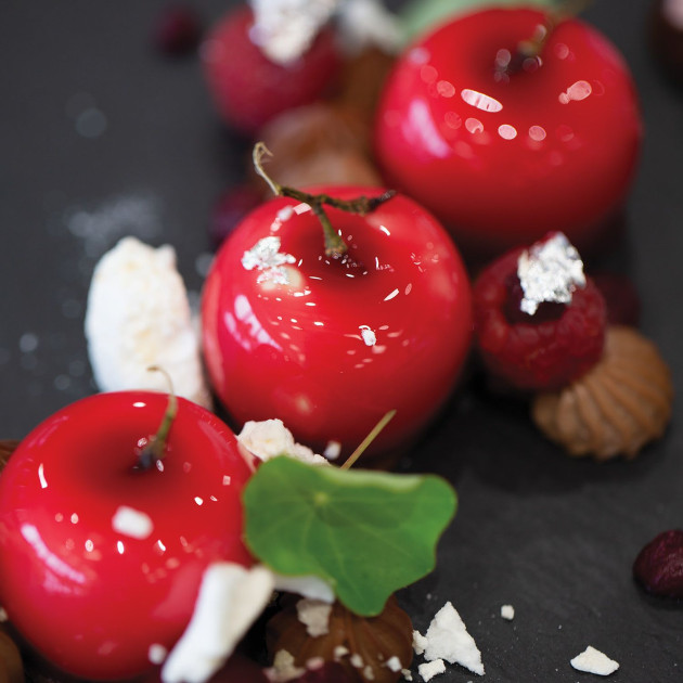 Realisation à partir du moule 15 Mini Pommes SilikoMart Professional Realisation à partir du moule 15 Mini Pommes SilikoMart Professional