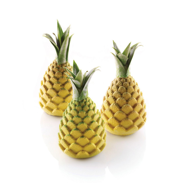 Moule Silicone Ananas 100ml Silikomart Professional Moule Silicone Ananas 100ml Silikomart Professional