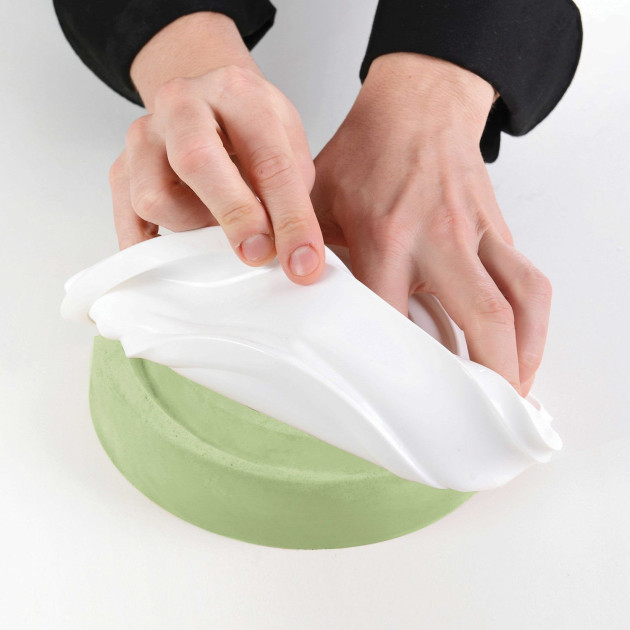 Demoulage avec le Moule silicone Vague Silikomart Professional