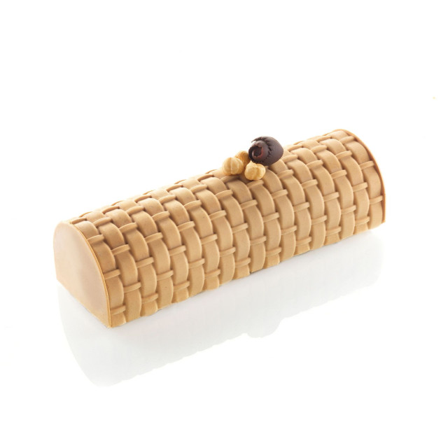 Rendu final de la buche avec relief tresse Rendu final de la buche avec relief tresse