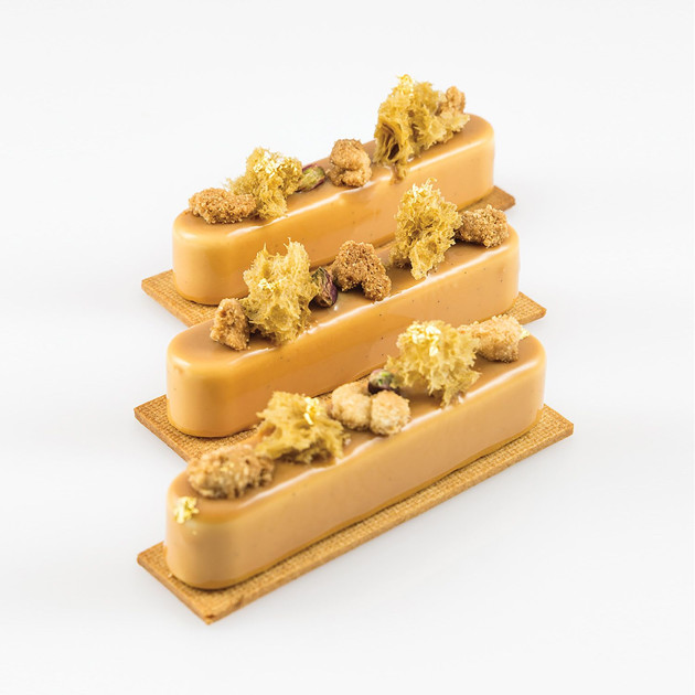 Eclair glaçage caramel