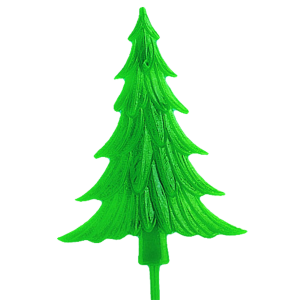 Décors Bûche Sapin Plat Vert (x100) Décors Bûche Sapin Plat Vert (x100)