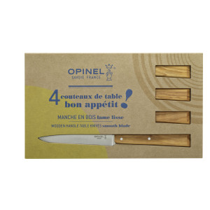 Couteaux de Table (x4) Sud Bon Appétit ! Opinel Couteaux de Table (x4) Sud Bon Appétit ! Opinel