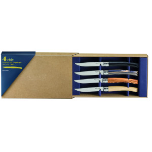 Coffret Panaché 4 Couteaux de Table Table Chic Opinel Coffret Panaché 4 Couteaux de Table Table Chic Opinel