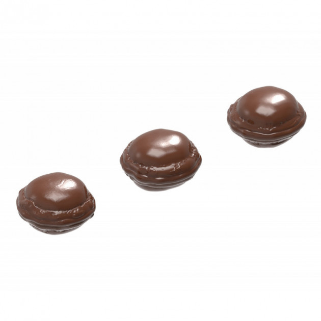 Moule Chocolat Macarons (x18) Chocolate World