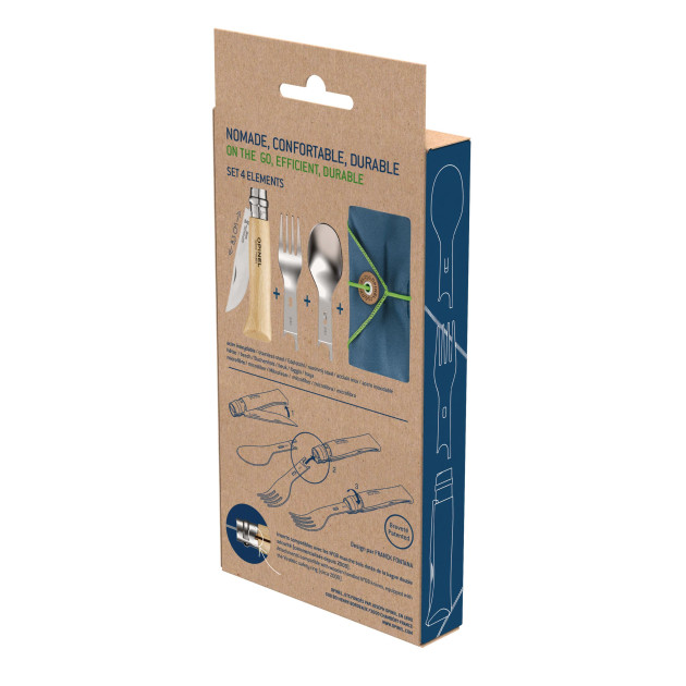 Kit pour Pique-nique avec Couteau Opinel