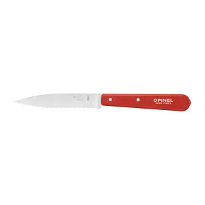 Couteau d'Office Cranté N°113 Rouge Opinel Couteau d'Office Cranté N°113 Rouge Opinel