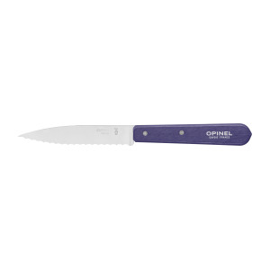 Couteau d'Office Cranté N°113 Violet Opinel Couteau d'Office Cranté N°113 Violet Opinel