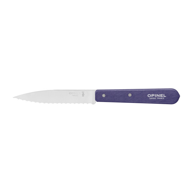 Couteau d'Office Cranté N°113 Violet Opinel
