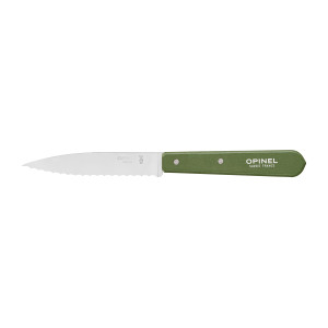 Couteau d'Office Cranté N°113 Kaki Opinel Couteau d'Office Cranté N°113 Kaki Opinel