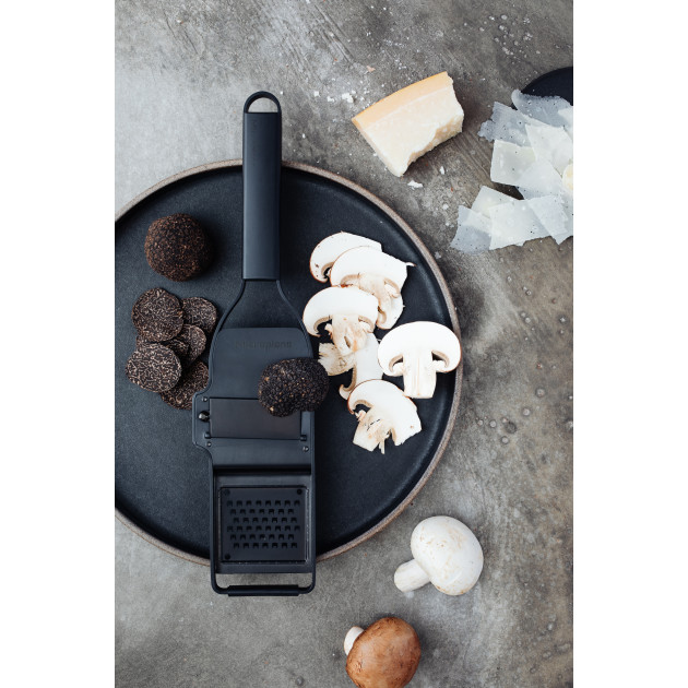 Accessoire à truffe pro 2 en 1 Coupe et Râpe Black Sheep Microplane Accessoire à truffe pro 2 en 1 Coupe et Râpe Black Sheep Microplane