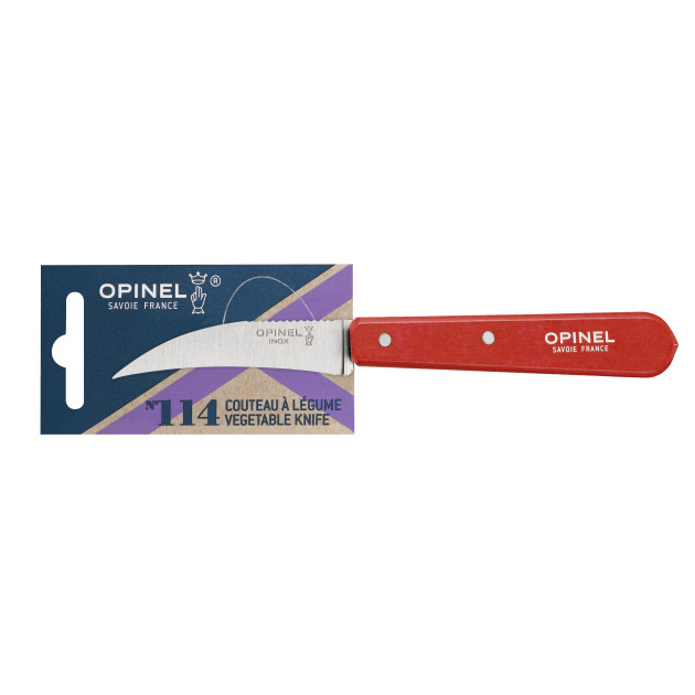 Couteau à Légumes Rouge Opinel Couteau à Légumes Rouge Opinel