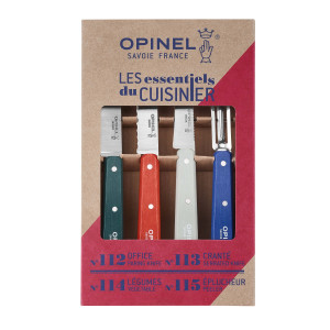 Coffret 3 Couteaux de Cuisine et un Eplucheur Primo Les Essentiels Opinel Coffret 3 Couteaux de Cuisine et un Eplucheur Primo Les Essentiels Opinel