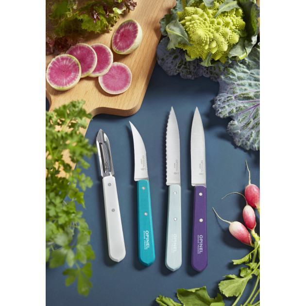 Coffret Opinel - Couteaux de Cuisine Art Déco Coffret Opinel - Couteaux de Cuisine Art Déco