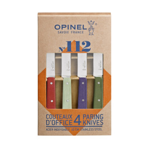 Coffret 4 Couteaux d'Office N°112 Paysage Les Essentiels Opinel Coffret 4 Couteaux d'Office N°112 Paysage Les Essentiels Opinel