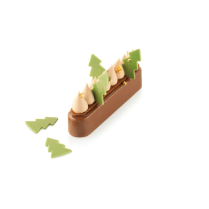 Chablon Silicone Sapin 3,5 x 2,5 x H 0,2 cm (x36) Silikomart Chablon Silicone Sapin 3,5 x 2,5 x H 0,2 cm (x36) Silikomart