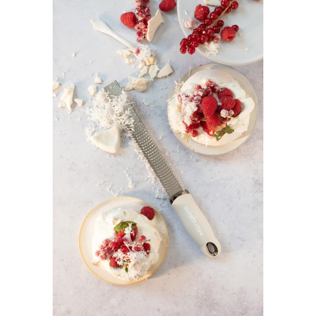 Microplane Zesteur Inox Beige Sable