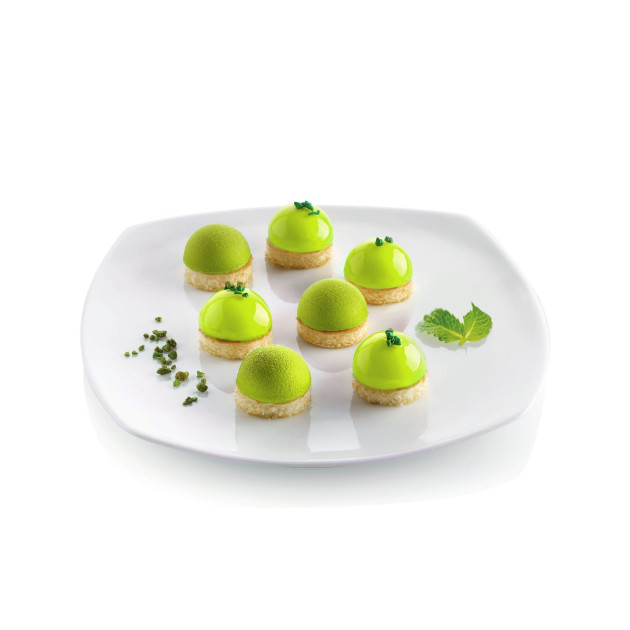 Moule 24 Demi-sphères en Silicone Moule 24 Demi-sphères en Silicone