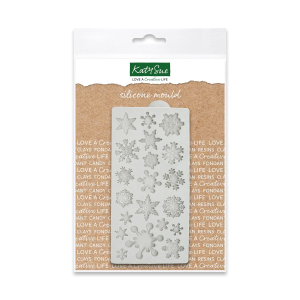 Moule Silicone Décors Flocons de Neige (x20) Katy Sue Moule Silicone Décors Flocons de Neige (x20) Katy Sue