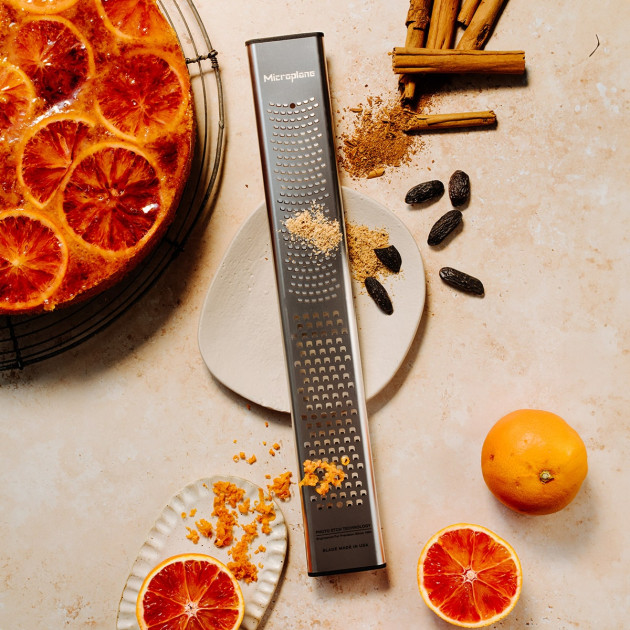 Râpe de cuisine Lame double Microplane Zesteur et Gros Grains Râpe de cuisine Lame double Microplane Zesteur et Gros Grains