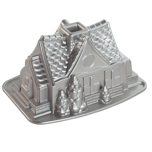 Moule à Gâteau Bundt Maison Silver Nordic Ware