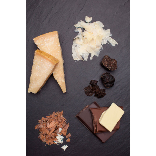 Résultat de la râpe inox professionnelle Coupe Large de Microplane