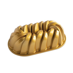 Moule à Cake Torsadé Gold Nordic Ware Moule à Cake Torsadé Gold Nordic Ware