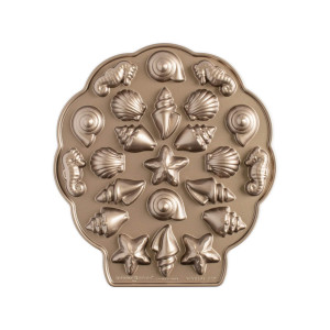 Moule à Gâteaux Coquillages (x23) Toffee Nordic Ware Moule à Gâteaux Coquillages (x23) Toffee Nordic Ware