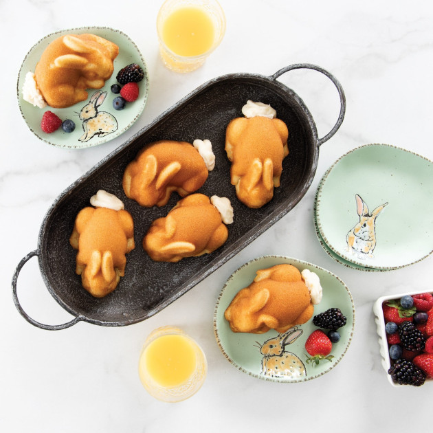 Moule 6 Lapins Nordic Ware - Moule Pâques Moule 6 Lapins Nordic Ware - Moule Pâques