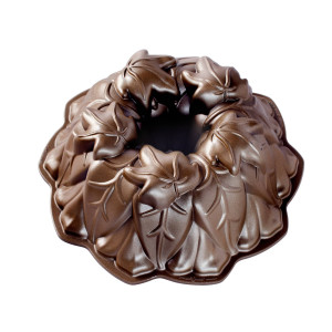 Moule à Gâteau Bundt Feuilles d'Automne Bronze Nordic Ware Moule à Gâteau Bundt Feuilles d'Automne Bronze Nordic Ware